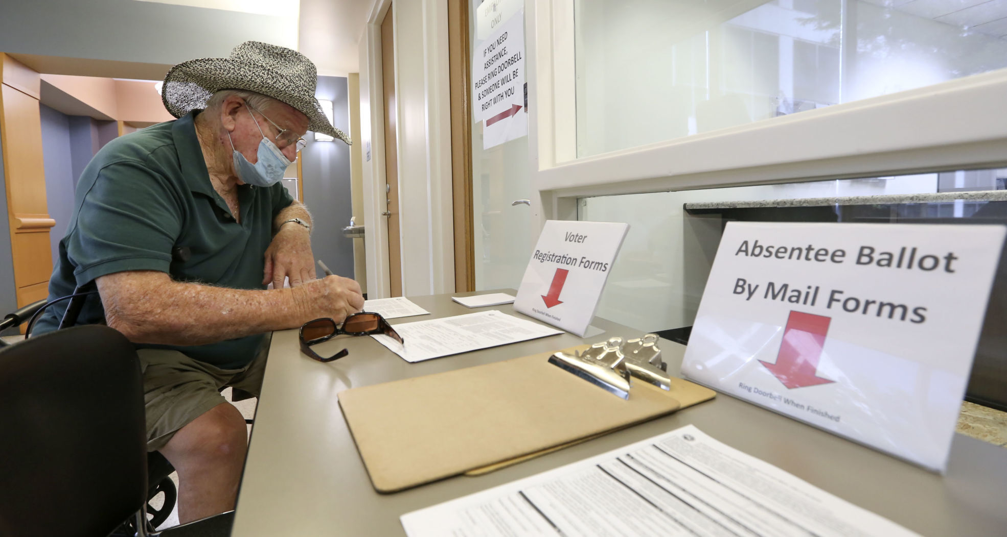 Absentee ballots, Porter Cty